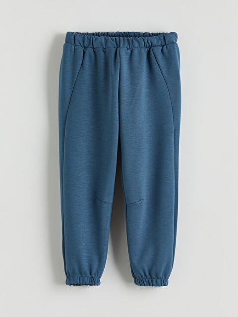 LCW baby Beli Lastikli Basic Erkek Bebek Jogger Eşofman Altı - W5OG69Z1-VWG