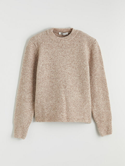 LCW Vision Bisiklet Yaka Kadın Triko Kazak	 - W5OI27Z8-DFV