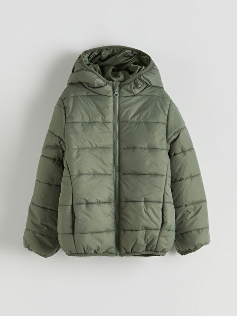 LCW ECO Kapüşonlu Erkek Çocuk Şişme Mont - W5OI57Z1-ZKY