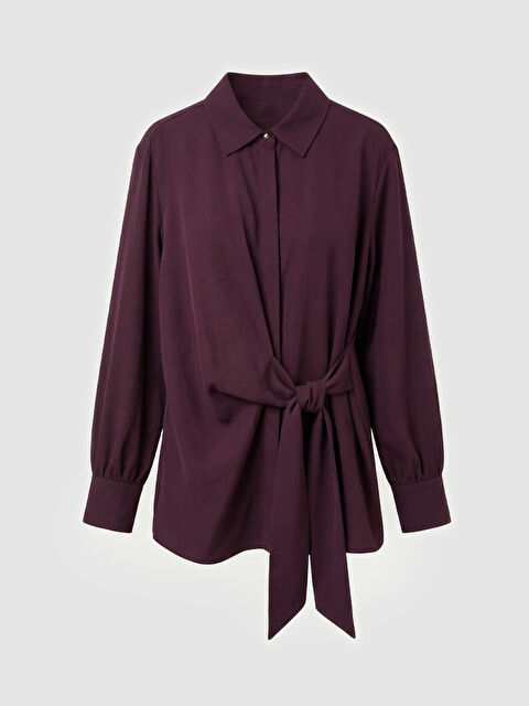 Soulife Bağlama Detaylı Kadın Gömlek - W5OJ38Z8-CZF