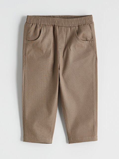 LCW baby Beli Lastikli Erkek Bebek Pantolon - W5OJ46Z1-2OX