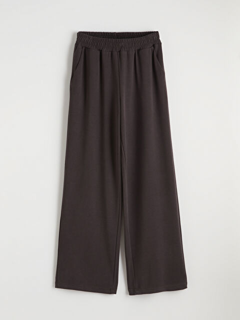 KOOR SPORT Beli Lastikli Soft Touch Kadın Eşofman Altı - W5OK04Z8-HNM