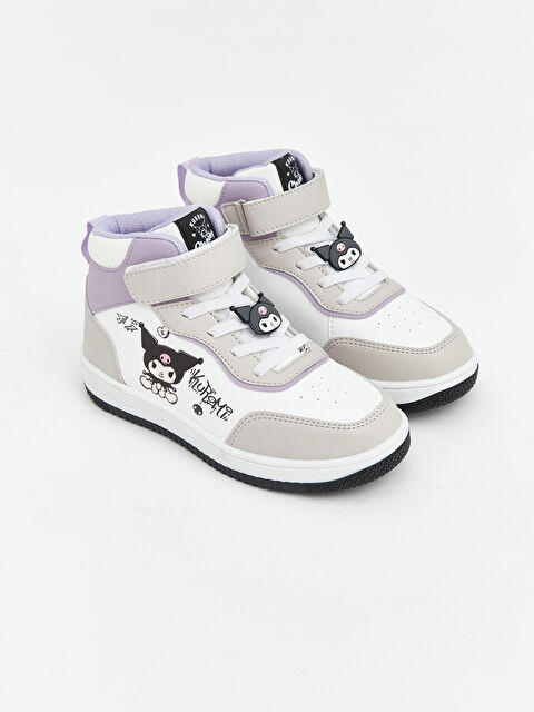 LCW STEPS Kuromi Baskılı Kız Çocuk Bilek Boy Spor Ayakkabı - W5OK31Z4-J5E