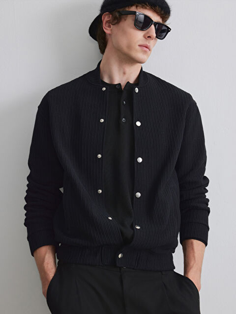 LCW Vision Regular Fit Dokulu Erkek Ceket - W5OL06Z8-CVL