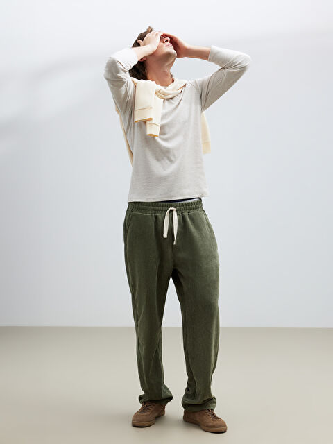 LCW Vision Rahat Kalıp Kadife Erkek Pantolon - W5OL08Z8-CX0