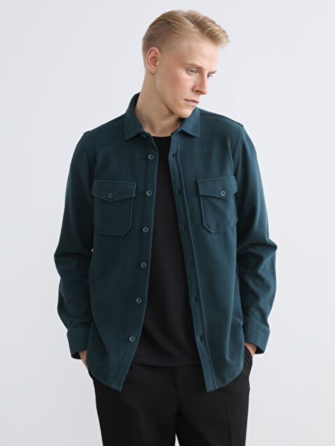 LCW Vision Regular Fit Erkek Gömlek - W5OL10Z8-CYB