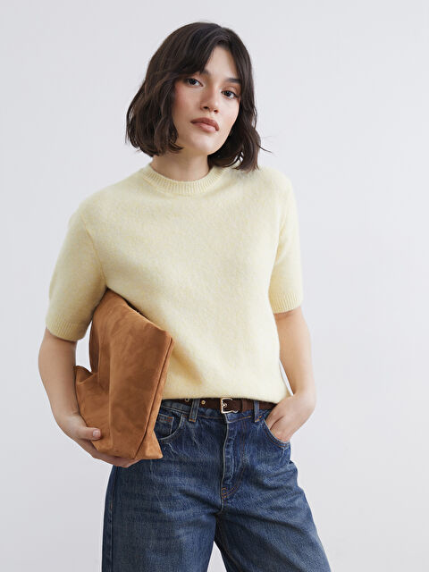 LCW Vision Bisiklet Yaka Kadın Triko Kazak - W5OL16Z8-FTK