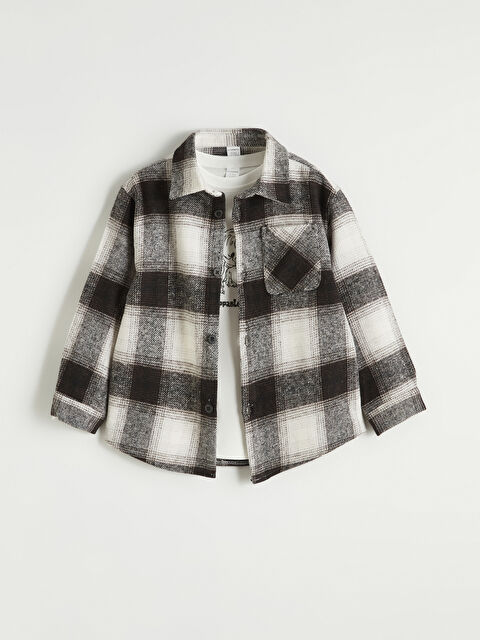 LCW Kids Ekose Erkek Çocuk Takım - W5OL18Z1-LMK