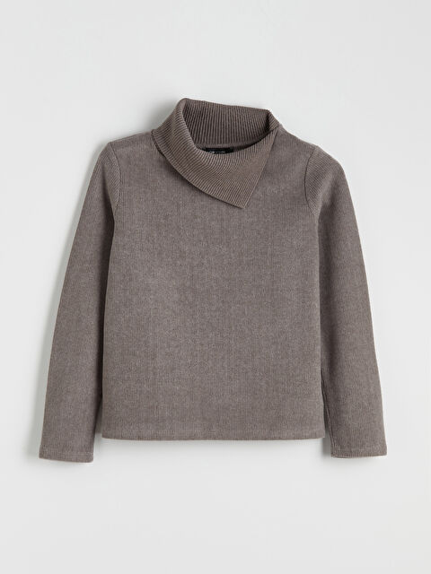 LCW Vision Dik Yaka Kadın Triko Kazak - W5OL19Z8-ELJ