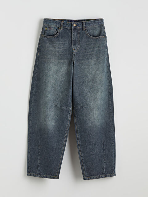 LCW Jeans Barrel Fit Kadın Jean Pantolon - W5OL29Z8-JVV