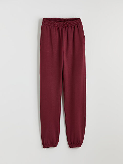 LCW Kids Beli Lastikli Kız Çocuk Jogger Eşofman Altı - W5OL36Z4-HRM