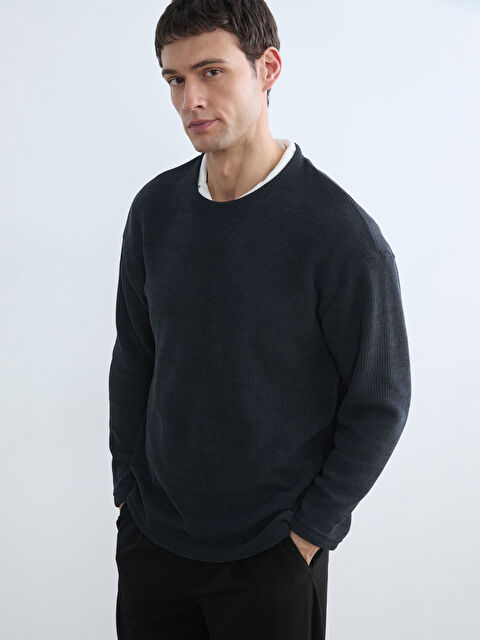 LCW Vision Bisiklet Yaka Erkek Triko Kazak - W5OL50Z8-PS7