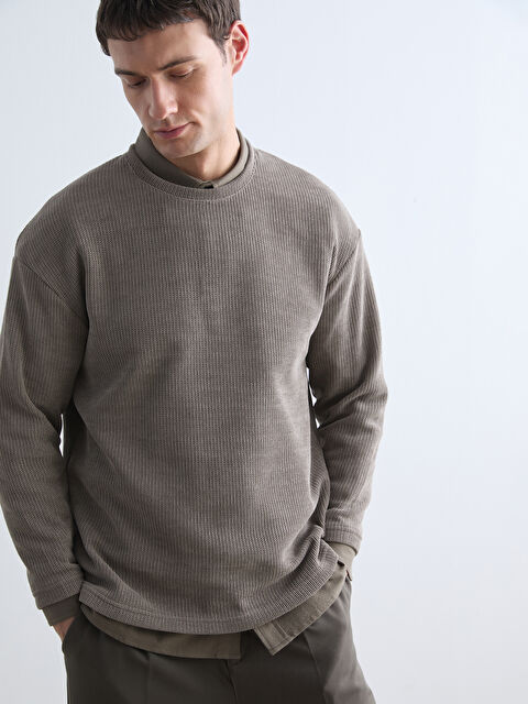 LCW Vision Bisiklet Yaka Erkek Triko Kazak - W5OL50Z8-VZR