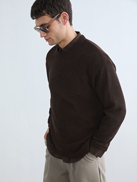 LCW Vision Bisiklet Yaka Erkek Triko Kazak - W5OL50Z8-CT9