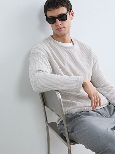 LCW Vision Bisiklet Yaka Erkek Triko Kazak - W5OL50Z8-CV5