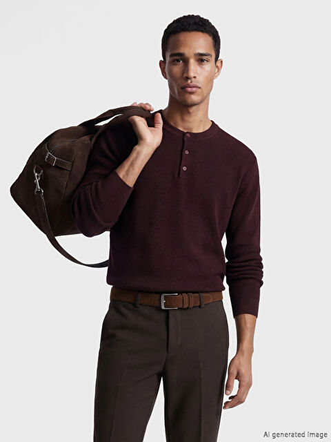 LCW Vision Bisiklet Yaka Erkek Triko Kazak