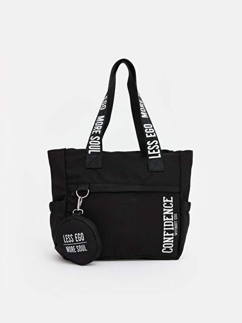 LCW ACCESSORIES Yazı Baskılı Kız Çocuk Omuz Çantası - W5ON56Z4-CVL