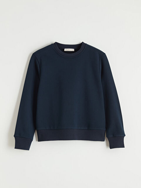 Natuvera Bisiklet Yaka Kadın Sweatshirt - W5ON57Z8-ZZU