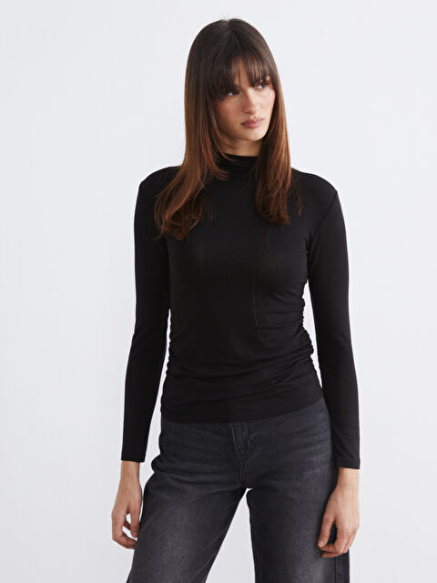 Soulife Dik Yaka Kadın Body	 - W5ON65Z8-CVL