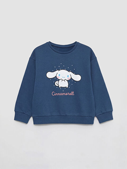 LCW Kids Cinnamoroll Baskılı Kız Çocuk Sweatshirt - W5ON72Z1-HSD