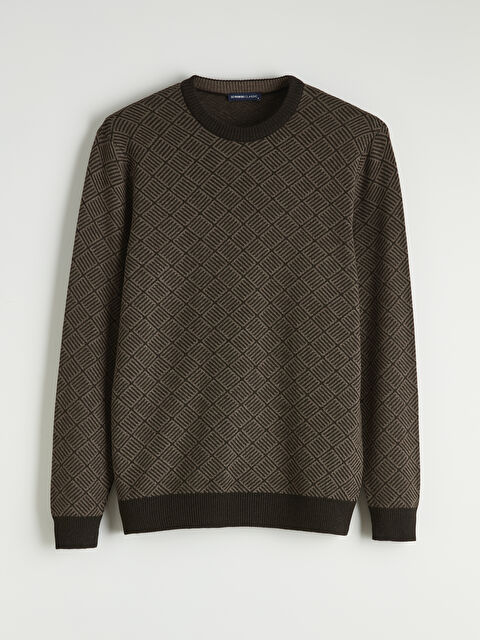 LCWAIKIKI Classic Bisiklet Yaka Erkek Triko Kazak - W5ON73Z8-34E