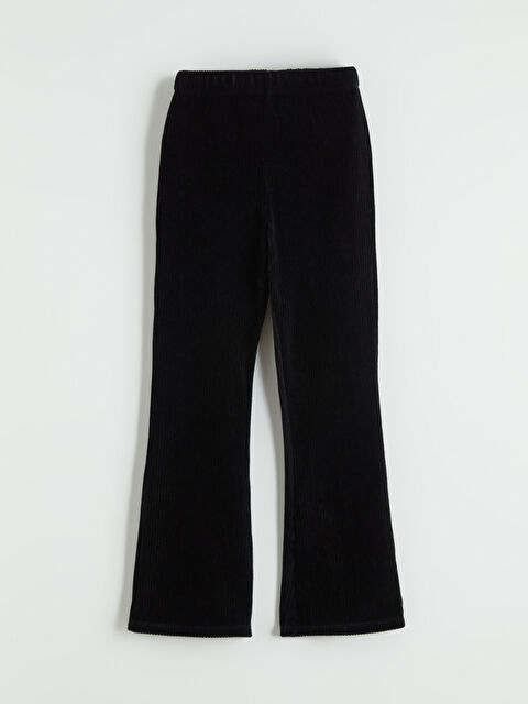 LCW Kids Fitilli Kız Çocuk İspanyol Paça Eşofman Altı - W5ON78Z4-CVL