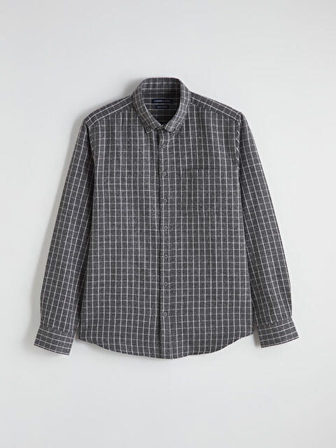 LCWAIKIKI Classic Regular Fit Ekose Erkek Gömlek - W5ON87Z8-LMK