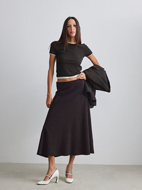 LCW Vision Beli Lastikli A Kesim Etek - W5ON91Z8-CT9