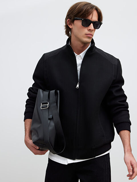 SOUTHBLUE Standart Kalıp Dik Yaka Erkek Mont - W5ON98Z8-CVL