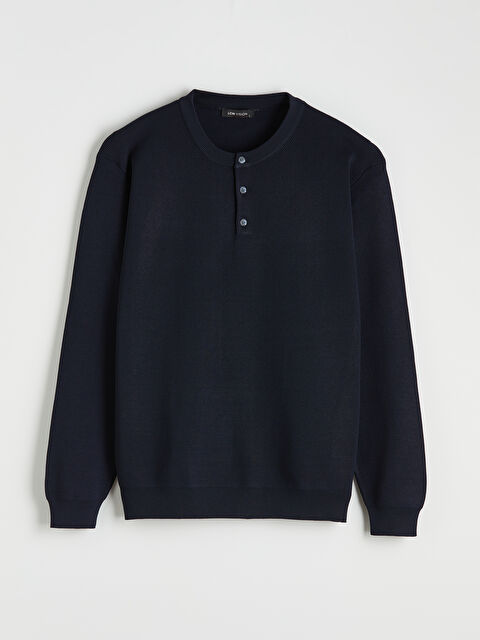 LC WAIKIKI Bisiklet Yaka Erkek Triko Kazak - W5OO20Z8-CRP