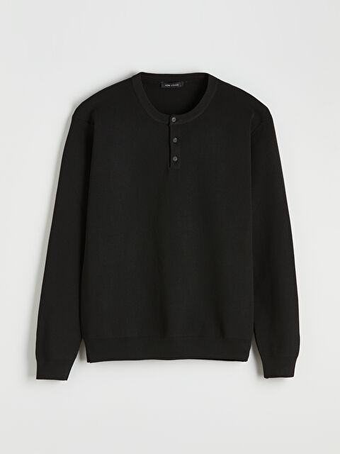 LC WAIKIKI Bisiklet Yaka Erkek Triko Kazak - W5OO20Z8-CVL