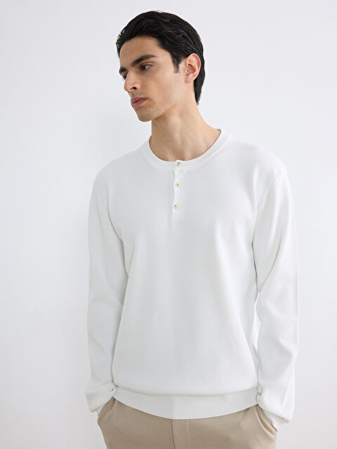 LCW Vision Bisiklet Yaka Erkek Triko Kazak - W5OO20Z8-Q6K