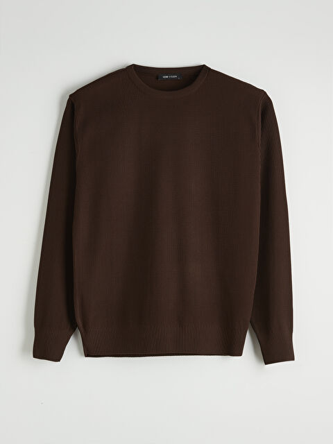 LCW Vision Bisiklet Yaka Fitilli Erkek Triko Kazak - W5OO21Z8-CT9