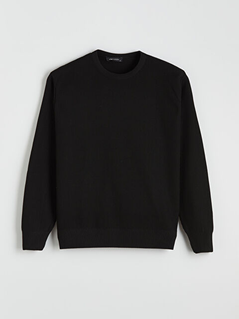 LCW Vision Bisiklet Yaka Fitilli Erkek Triko Kazak	 - W5OO21Z8-CVL