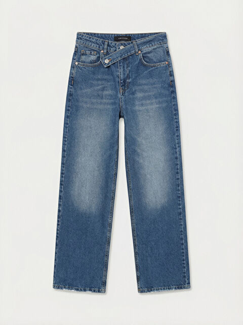 LCW Vision Wideleg Kadın Jean Pantolon - W5OO85Z8-344