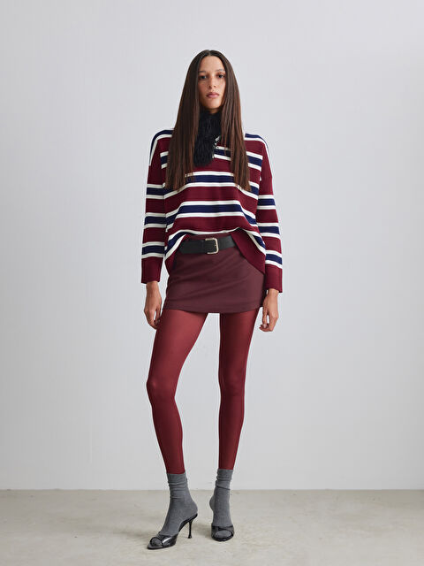 XSIDE Beli Kemerli Şort Etek - W5OP38Z8-CZF