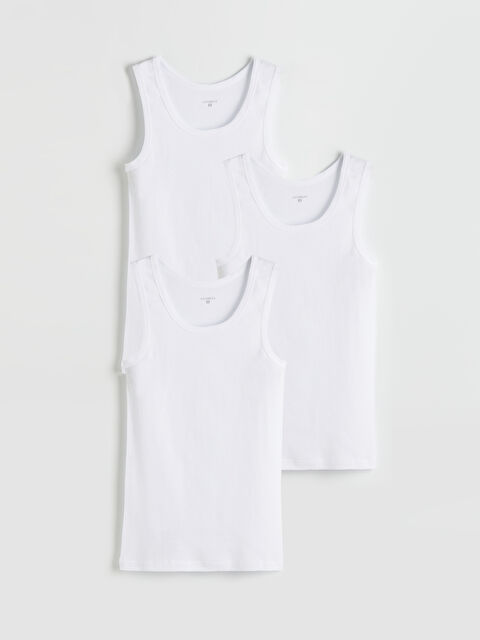 LC WAIKIKI U Yaka Penye Erkek Atlet 3'lü - W5OP58Z8-VC4