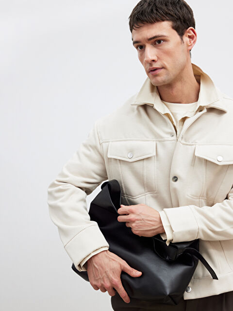 LCW Vision Rahat Kalıp Erkek Gömlek Ceket - W5OP79Z8-CR8