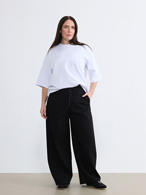 Soulife Beli Lastikli Kadın Kalın Eşofman Altı