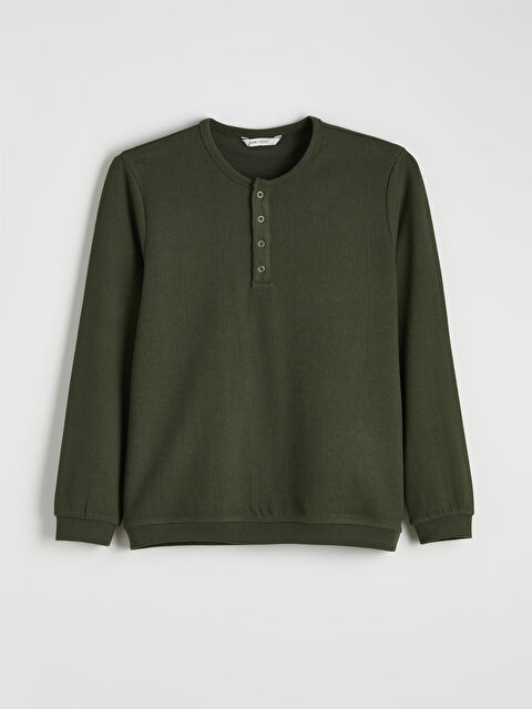 LCW Vision Bisiklet Yaka Erkek Düğmeli Tişört - W5OQ92Z8-CVP