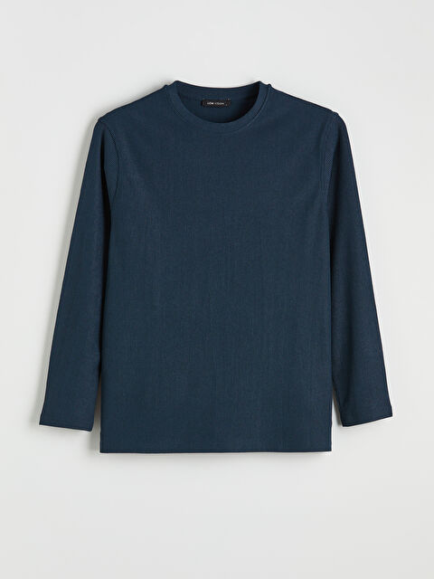 LCW Vision Bisiklet Yaka Erkek Tişört - W5OR17Z8-CYB