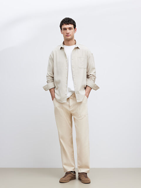 XSIDE Loose Fit Erkek Pantolon - W5OR18Z8-FDU