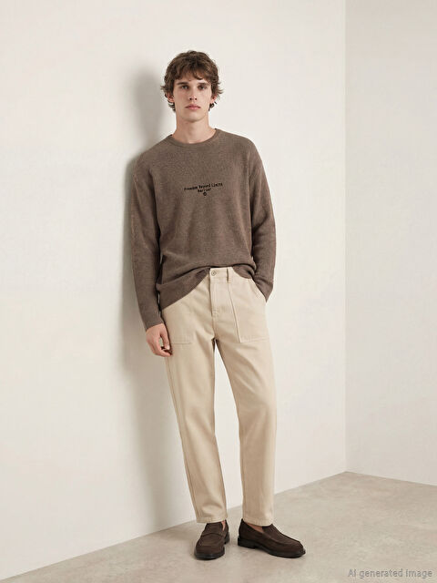 XSIDE Loose Fit Erkek Pantolon - W5OR18Z8-FDU