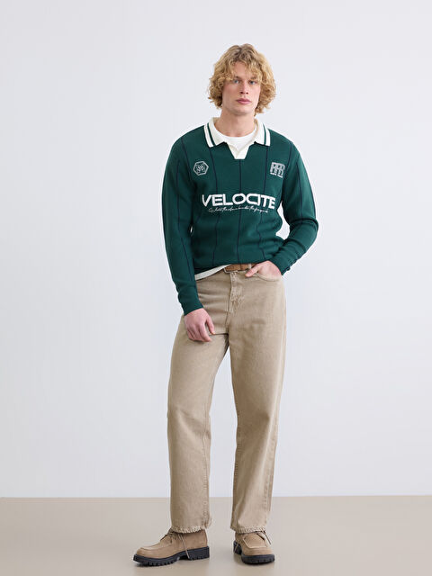 XSIDE Loose Fit Erkek Jean Pantolon - W5OR82Z8-FDH