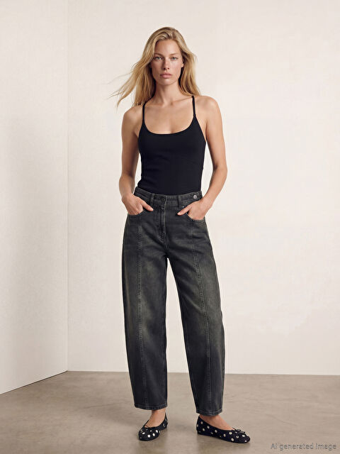 LCW Vision Barrel Fit Kadın Jean Pantolon - W5OS96Z8-309