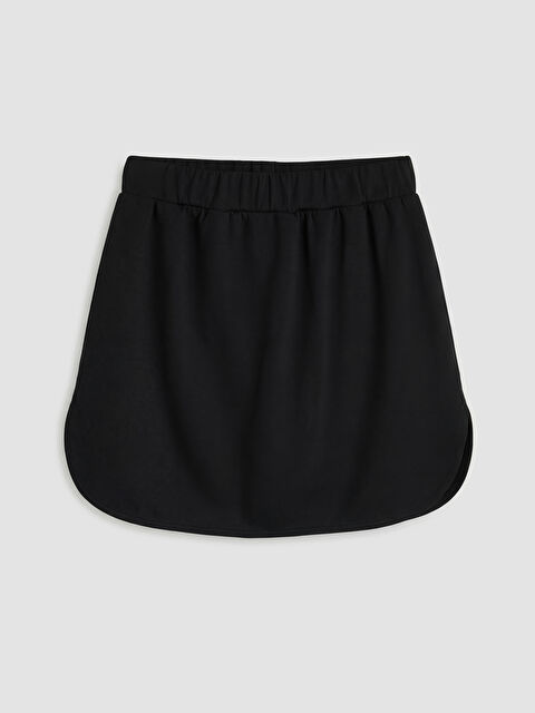 Natuvera Beli Lastikli Oval Kesim Şort Etek - S6S623Z8-UP7