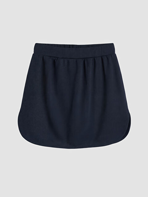 Natuvera Beli Lastikli Oval Kesim Mini Etek - S6S623Z8-ZZU