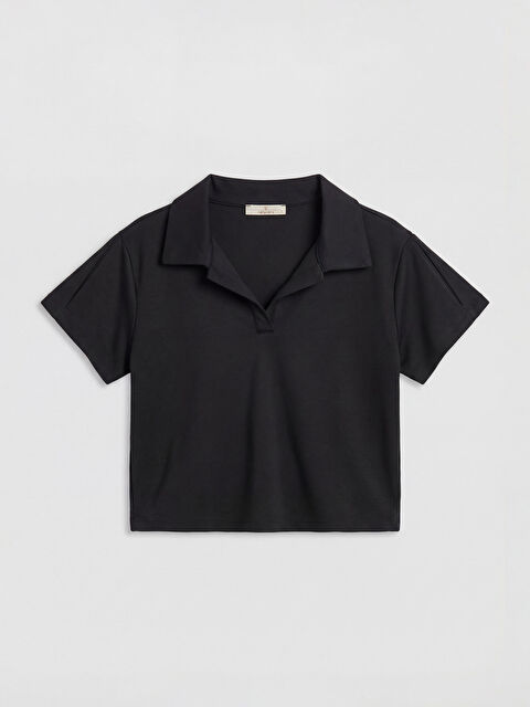 Natuvera Polo Yaka Kadın Tişört