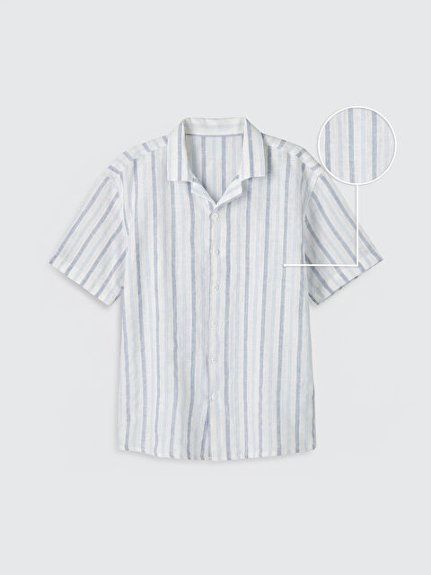 LCW Kids Çizgili Erkek Çocuk Gömlek