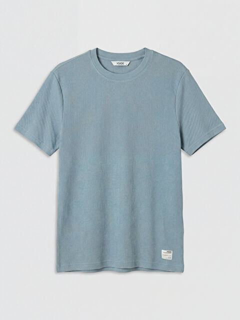 XSIDE Bisiklet Yaka %100 Pamuk Erkek Tişört